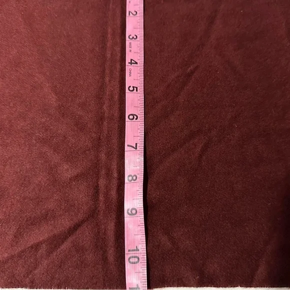 Vintage Fraas Rich Burgundy Women’s Scarf - Picture 3 of 4